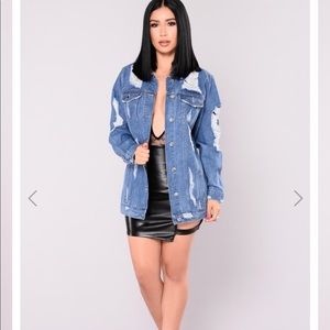fashion nova jean jacket